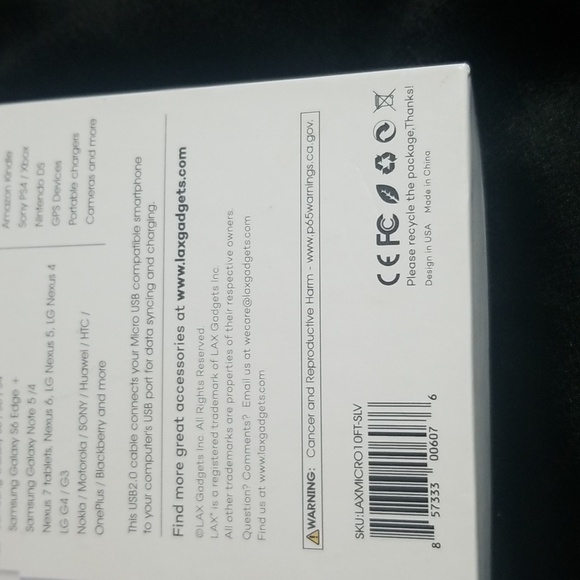 USB cable charging cord for Android smartphone Silver - Picture 12 of 13